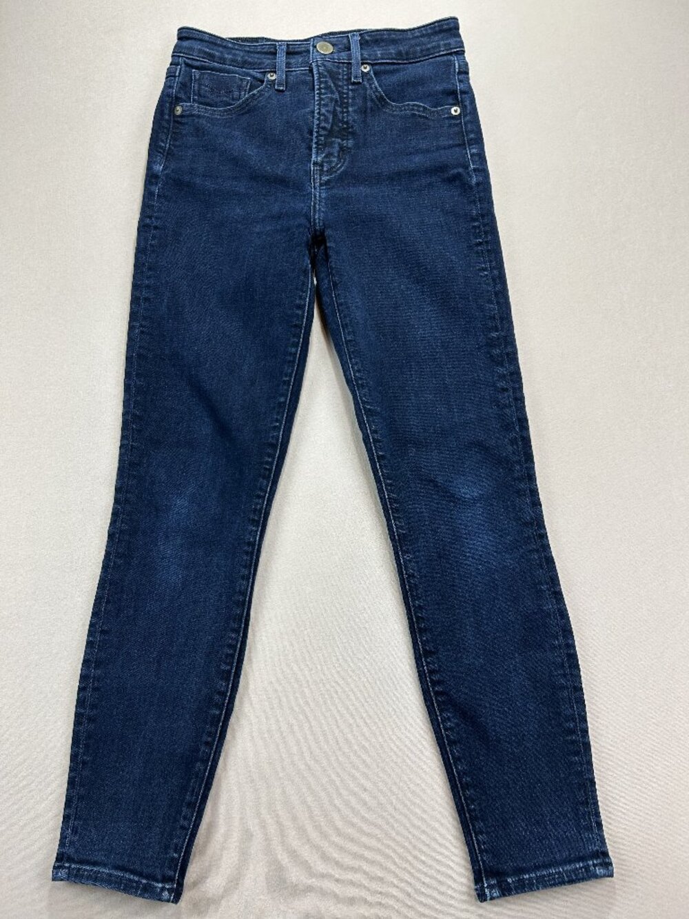 Revtown Jeans Women's Size 25 Blue Denim High Rise Skinny Ankle Stretch